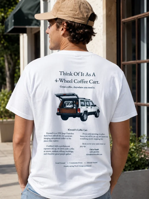 90's car advertisement T-shirt