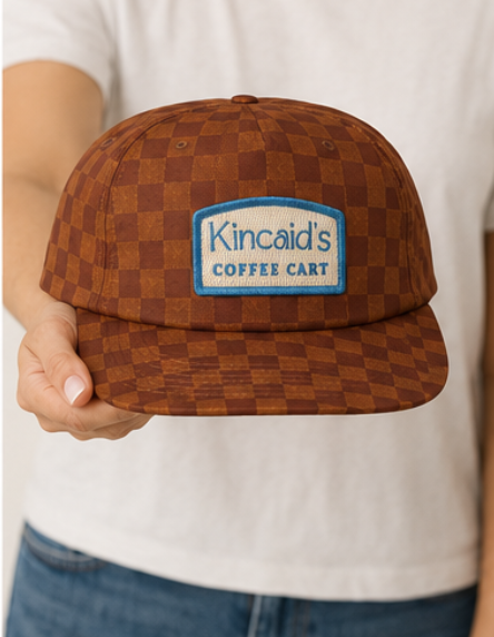 Checkered Kincaid's cap